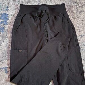 Black Monarch Womens Jogger Scrubs